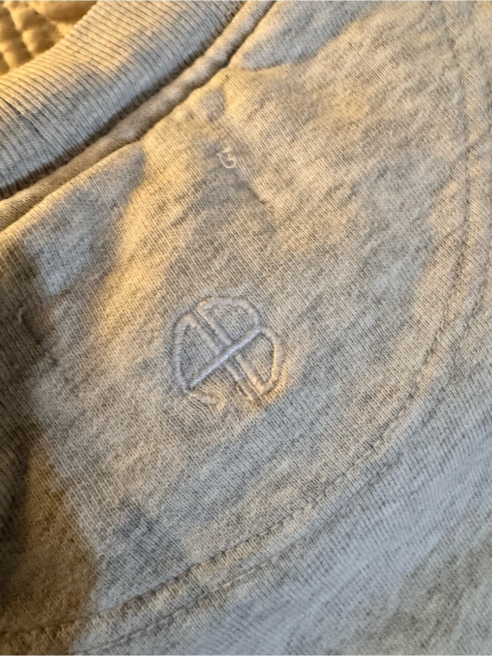 Anine Bing Light Gray Graphic Crewneck Sweatshirt small in excellent condition - Picture 6 of 6